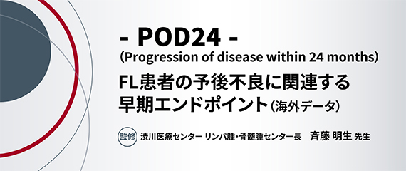 濾胞性リンパ腫（FL）における早期再発イベントが予後へ及ぼす影響とそのリスク因子について、論文をもとに解説します。